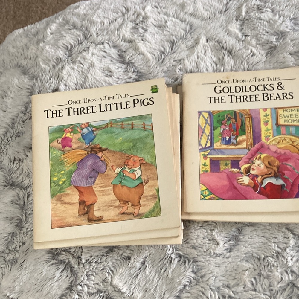 10\12 illustrated favorite fairytales once upon a Time tales vintage leap frog - Picture 5 of 7
